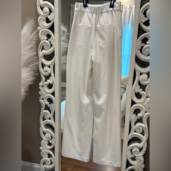 Women’s LPA Carlotta tailored ivory pants- Size XS - Picture 7 of 12